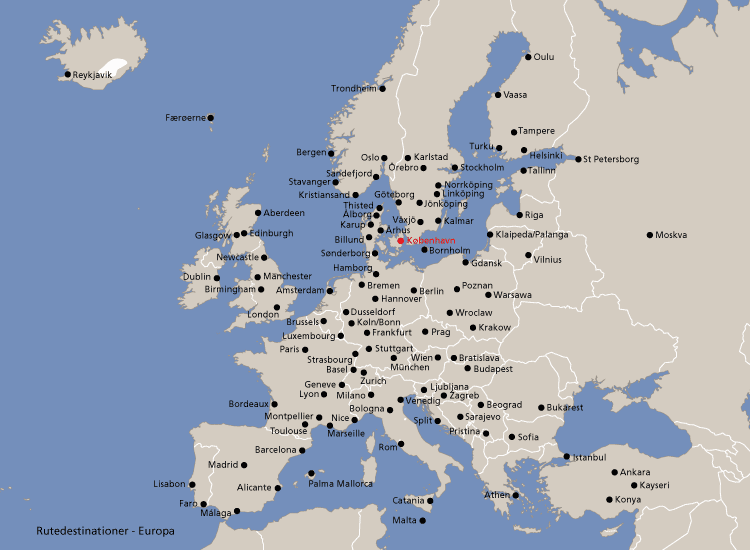 Airports in Europe | Metro Map | Bus Routes | Metrobus Way Map ...