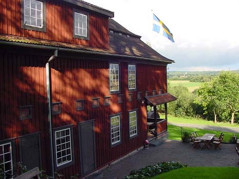 Only preserved oast house in Sweden