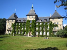 Alnarps Castle in the heart of the park 