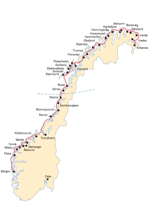 Golf & Fjords With Hurtigruten Norway - Travel Gate Sweden